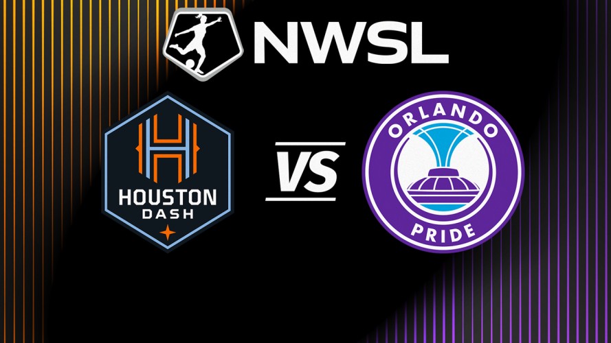 Houston Dash vs Orlando Pride event artwork