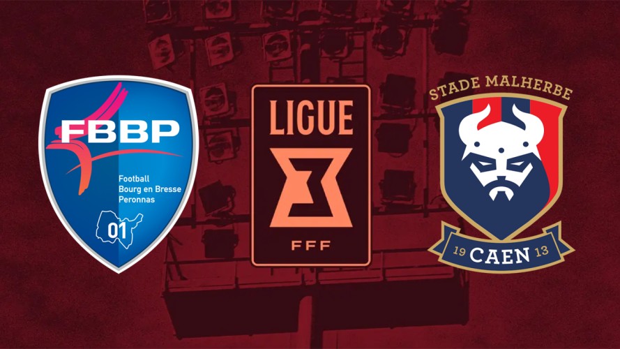 Bourg-Péronnas vs Caen event artwork