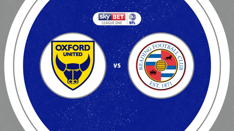 Oxford United vs Reading event artwork