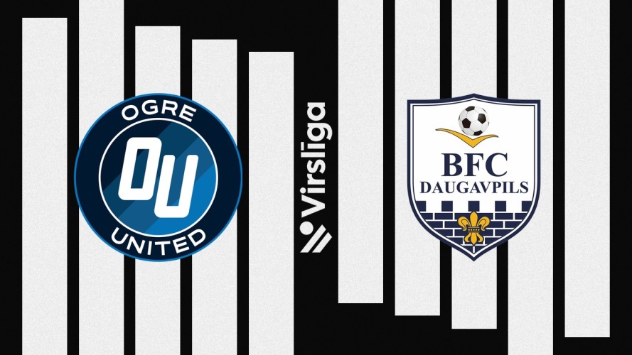 Ogre United vs Daugavpils event artwork