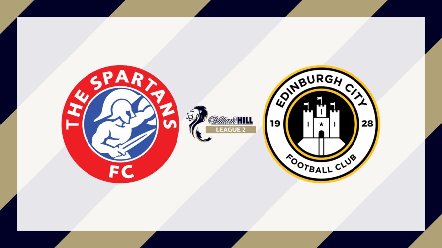 The Spartans vs Edinburgh City event artwork