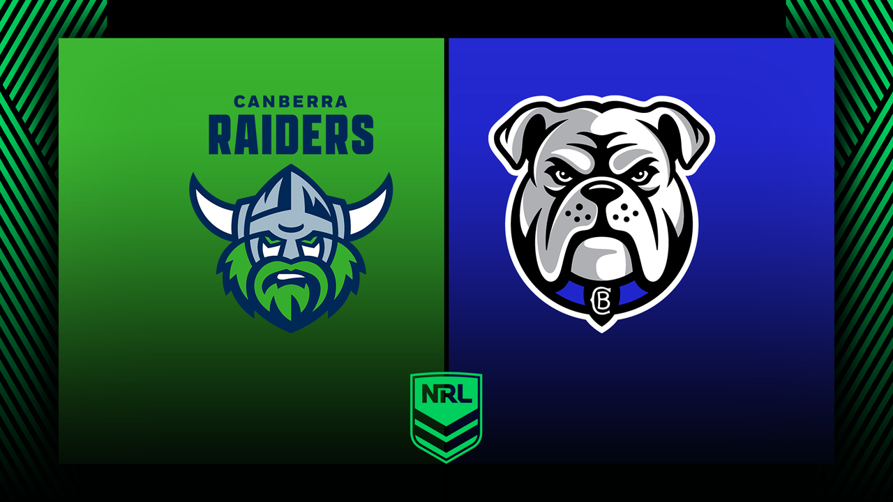 Canberra Raiders vs Canterbury Bankstown Bulldogs