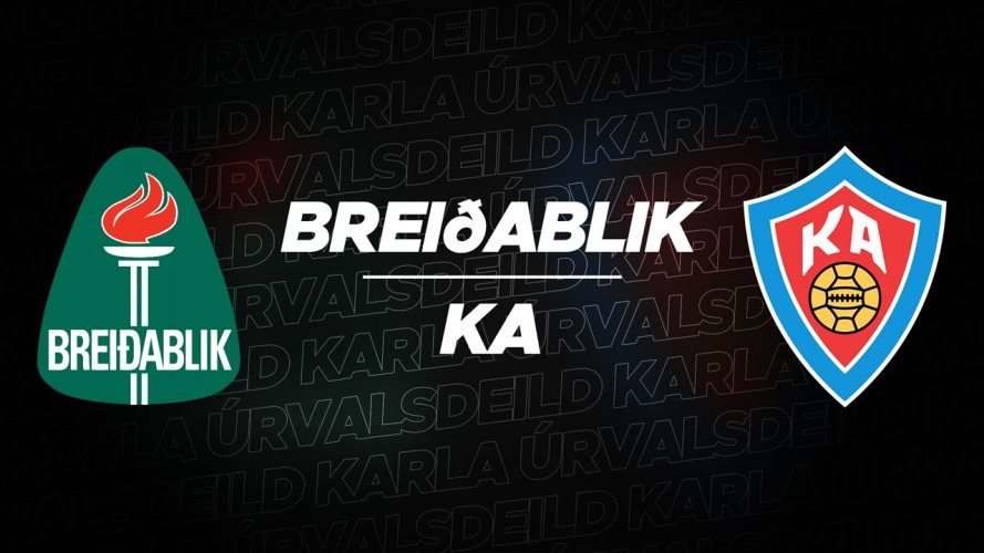 Breiðablik vs KA Akureyri event artwork