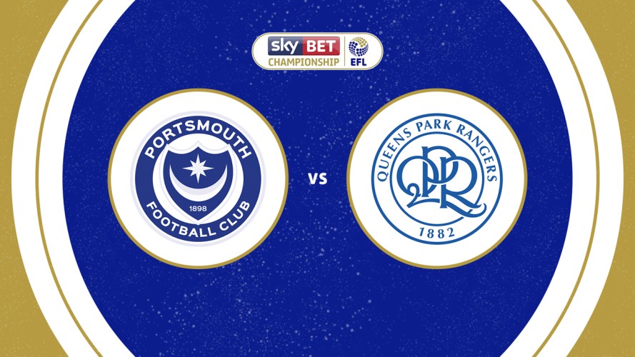 Portsmouth vs Queens Park Rangers event artwork