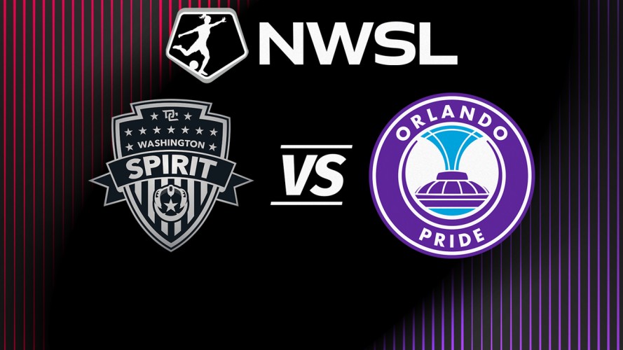 Washington Spirit vs Orlando Pride event artwork