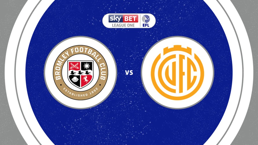 Bromley vs Cambridge United event artwork
