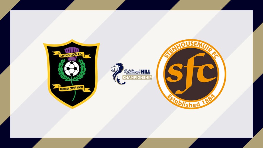Livingston vs Stenhousemuir event artwork