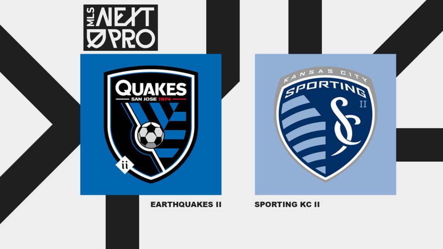 San Jose Earthquakes II vs Sporting Kansas City II event artwork