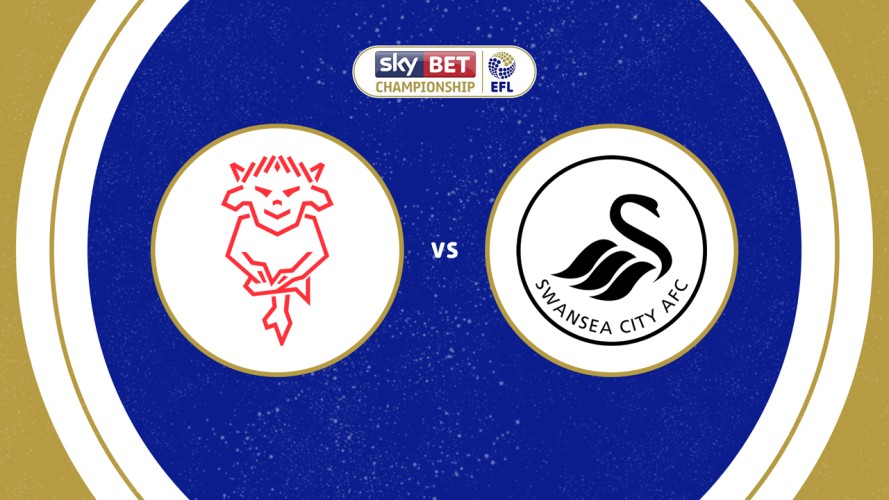 Lincoln City vs Swansea City event artwork