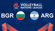Bulgaria Volleyball vs Argentina Volleyball thumbnail artwork