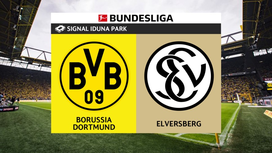 Borussia Dortmund vs Elversberg event artwork