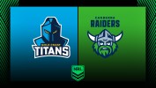 Gold Coast Titans vs Canberra Raiders thumbnail artwork