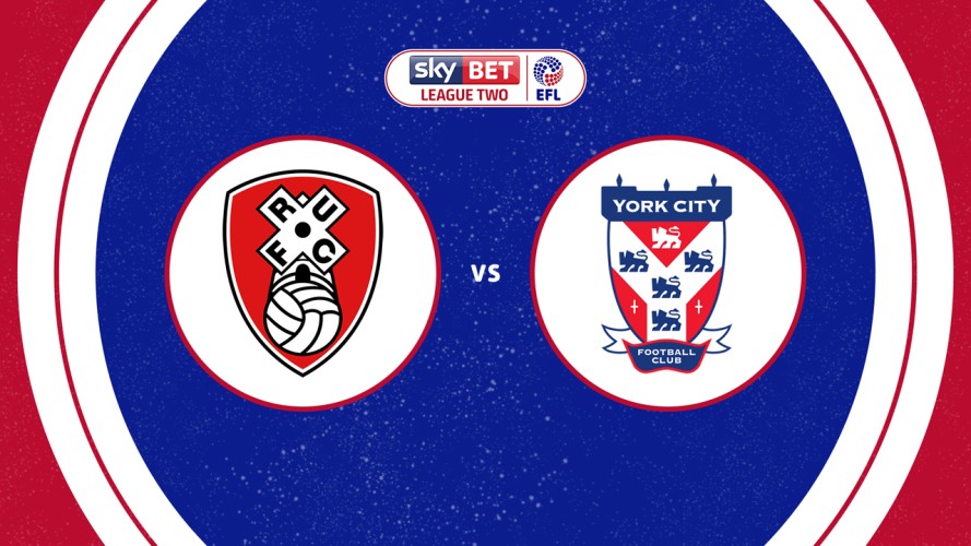 Rotherham United vs York City event artwork