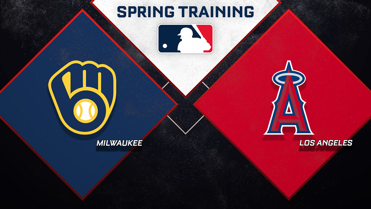 Milwaukee Brewers vs Los Angeles Angels