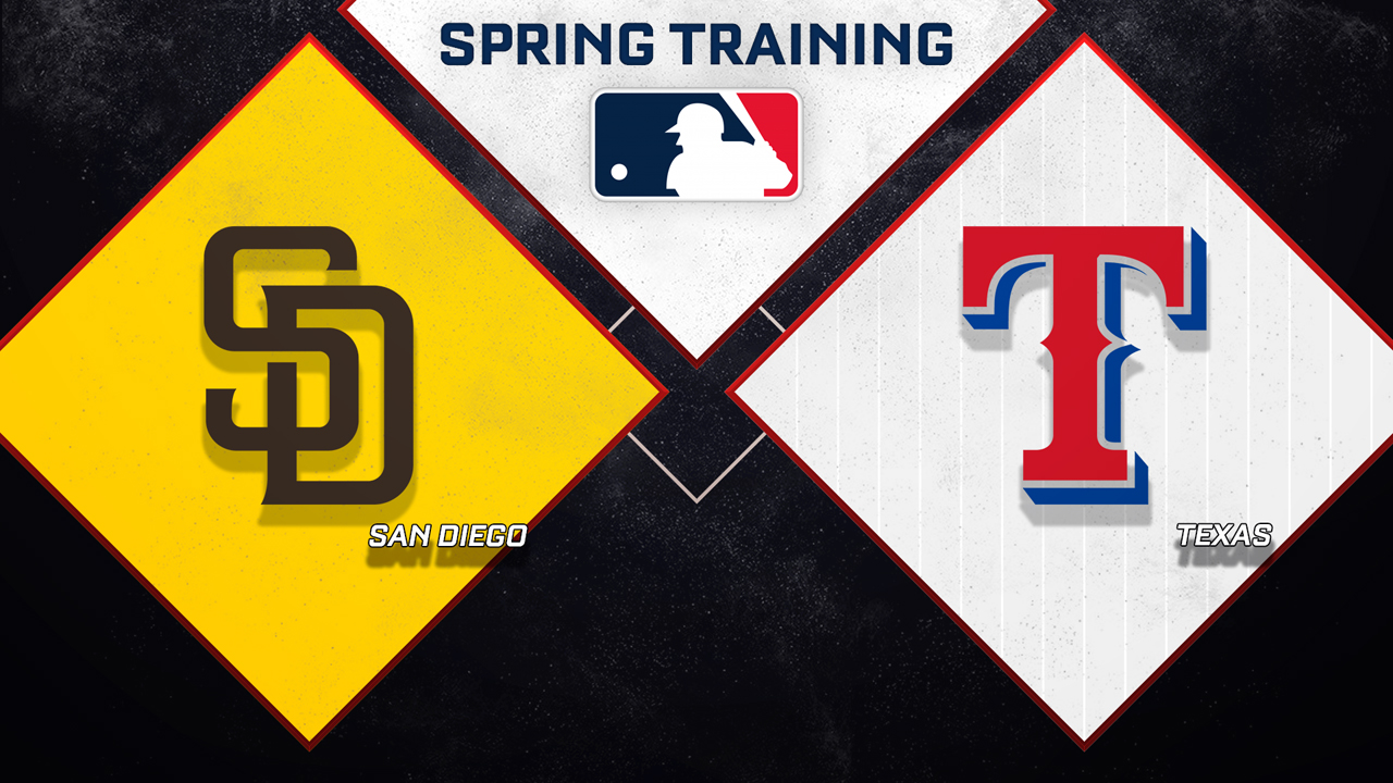 San Diego Padres vs Texas Rangers