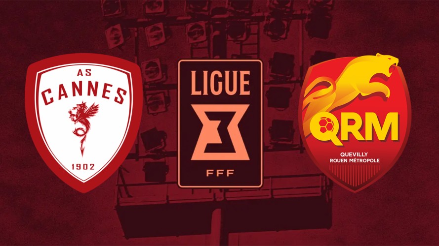 Cannes vs Quevilly-Rouen Métropole event artwork