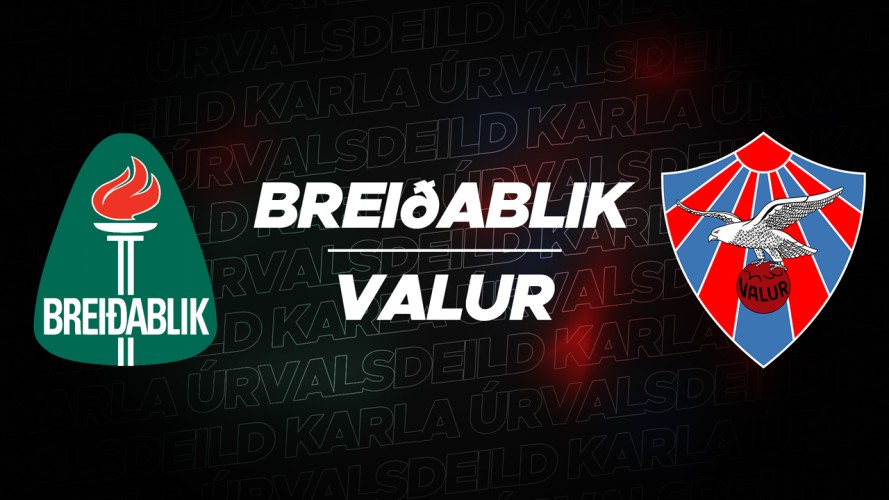 Breiðablik vs Valur event artwork