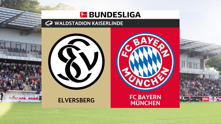 Elversberg vs Bayern Munich event artwork