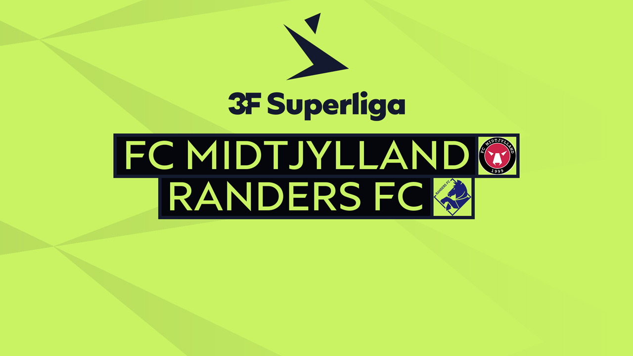 Kamp for FC Midtjylland vs Randers FC