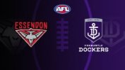 Essendon Football Club vs Fremantle Football Club thumbnail artwork