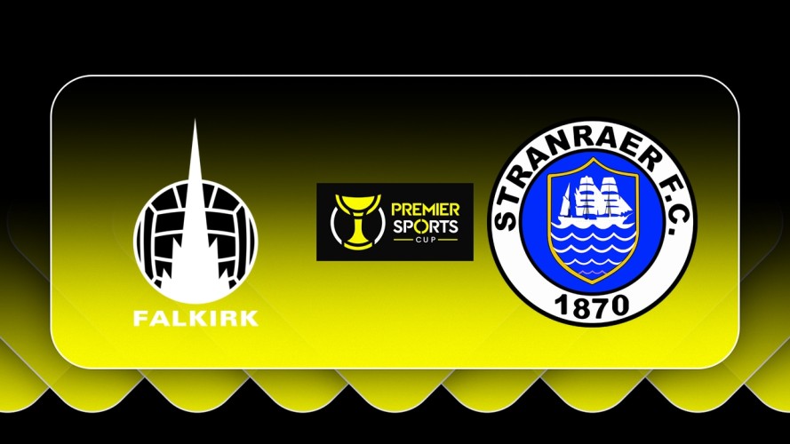 Falkirk vs Stranraer event artwork