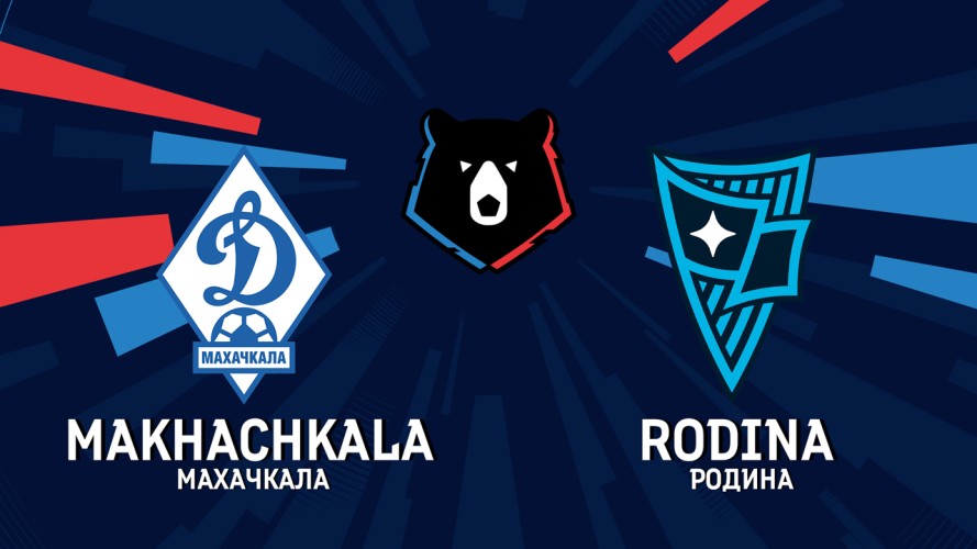 Dynamo Makhachkala vs Rodina Moscow event artwork