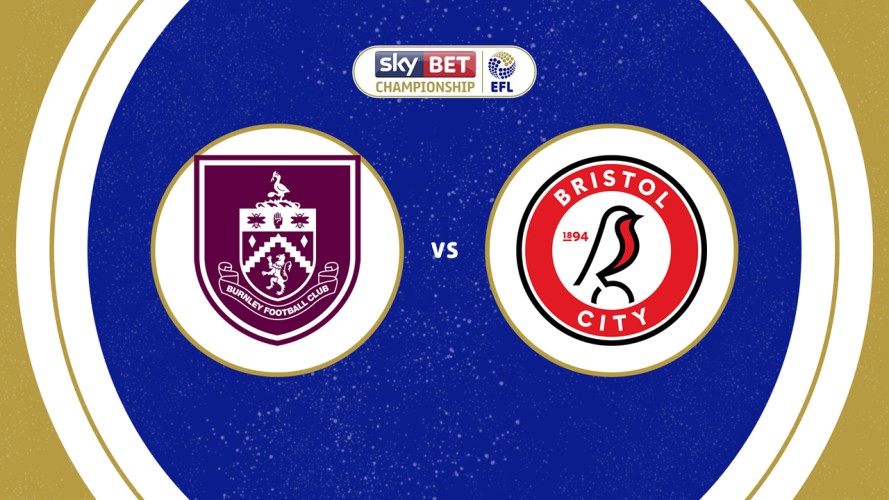 Burnley vs Bristol City event artwork