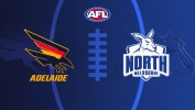 Adelaide Football Club vs North Melbourne Football Club thumbnail artwork