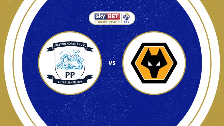Preston North End vs Wolverhampton Wanderers event artwork