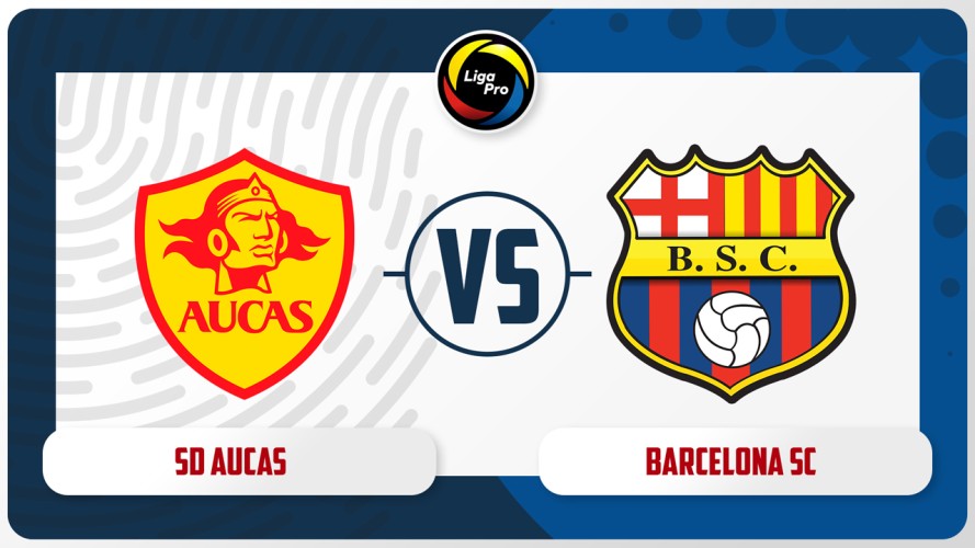 Aucas vs Barcelona SC event artwork