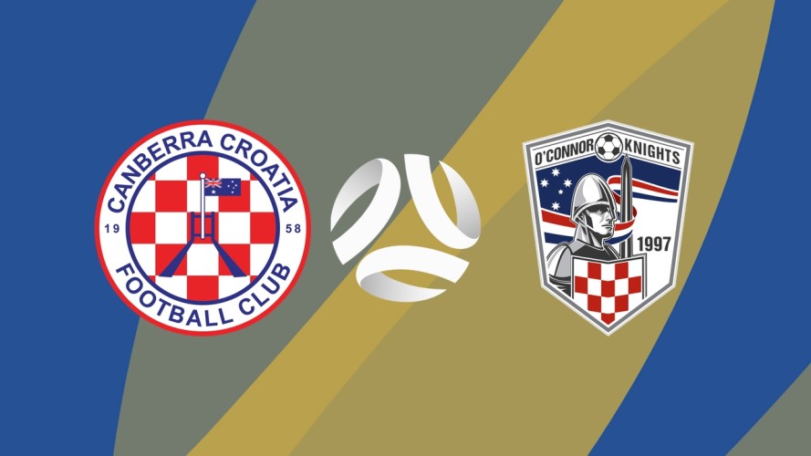Canberra Croatia vs O'Connor Knights event artwork