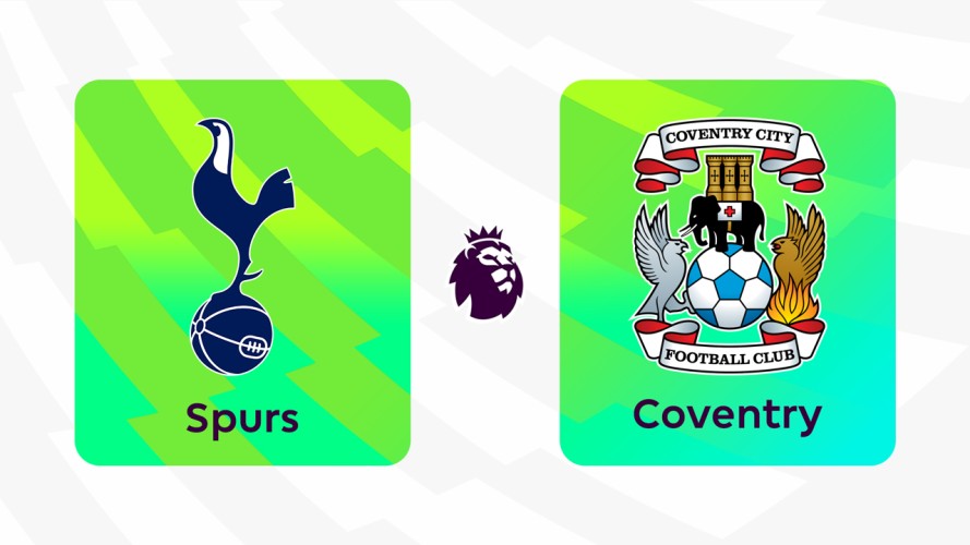 Tottenham vs Coventry event artwork