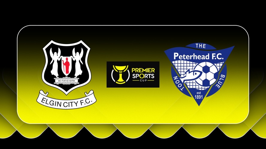 Elgin City vs Peterhead event artwork