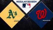 Athletics vs Washington Nationals thumbnail artwork