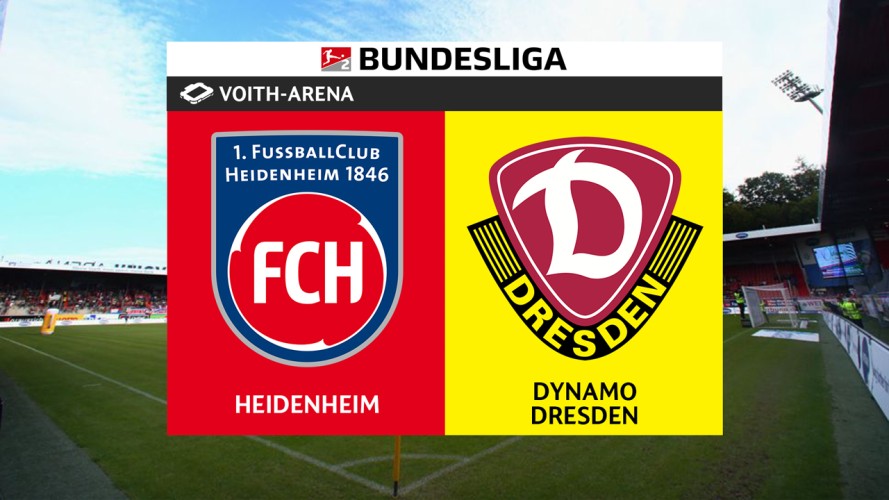 Heidenheim vs Dynamo Dresden event artwork