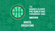 Brazil Basketball Women vs Argentina Basketball Women thumbnail artwork