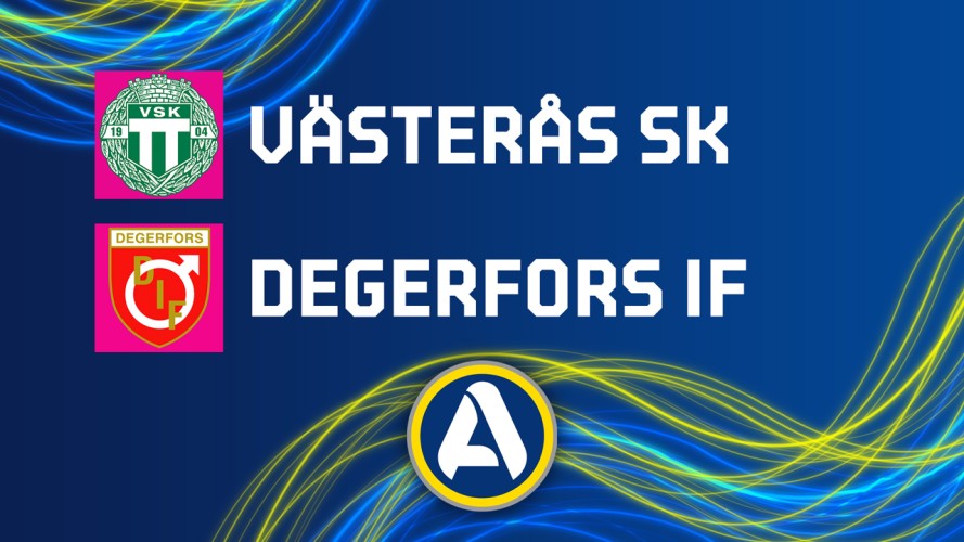 Västerås vs Degerfors event artwork
