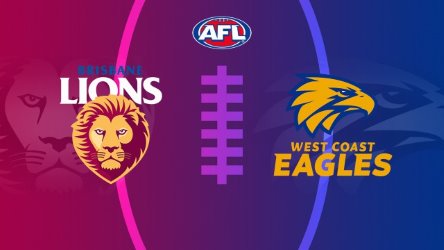 Brisbane Lions vs West Coast Eagles thumbnail artwork