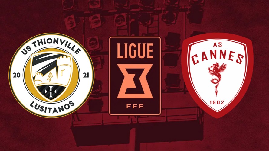 Thionville Lusitanos vs Cannes event artwork