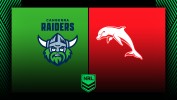 Canberra Raiders vs Dolphins thumbnail artwork