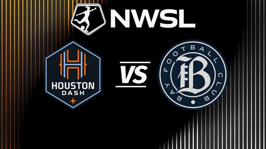 Houston Dash vs Bay FC event artwork