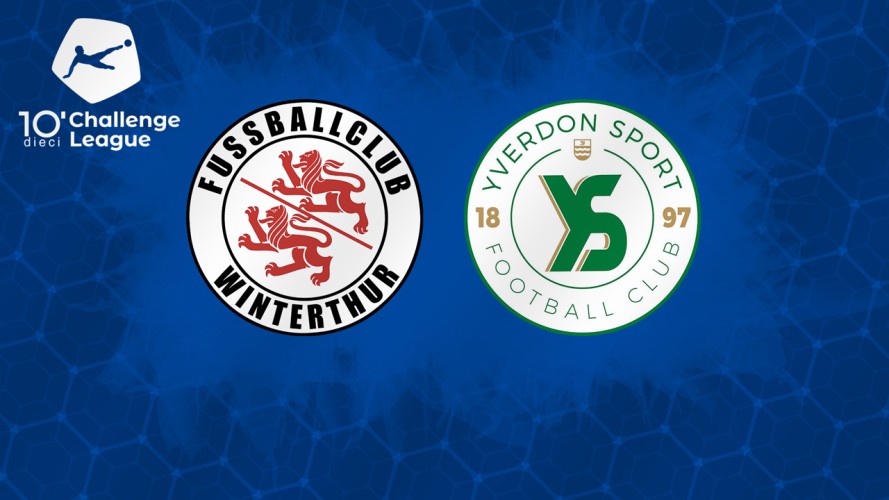 Winterthur vs Yverdon Sport event artwork