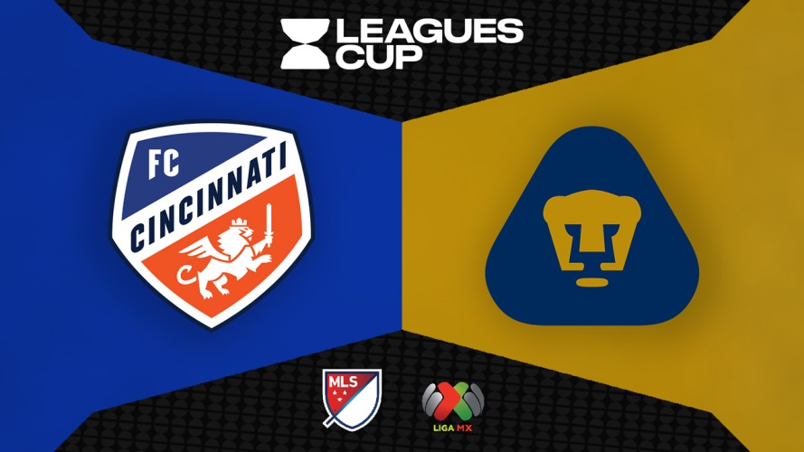 FC Cincinnati vs Pumas UNAM event artwork