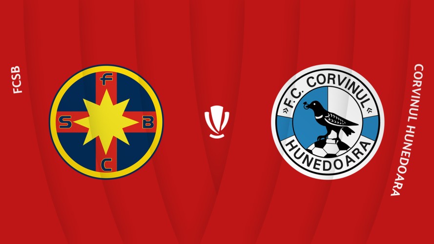 FCSB vs Corvinul Hunedoara event artwork