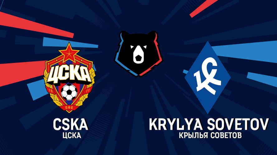 CSKA Moscow vs Krylia Sovetov Samara event artwork