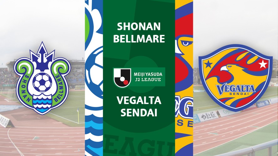 Shonan Bellmare vs Vegalta Sendai event artwork