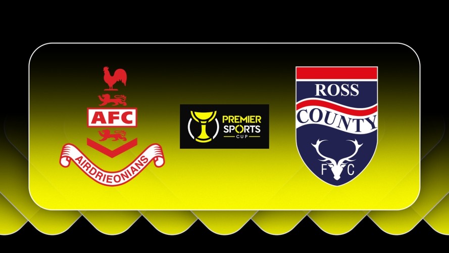 Airdrieonians vs Ross County event artwork
