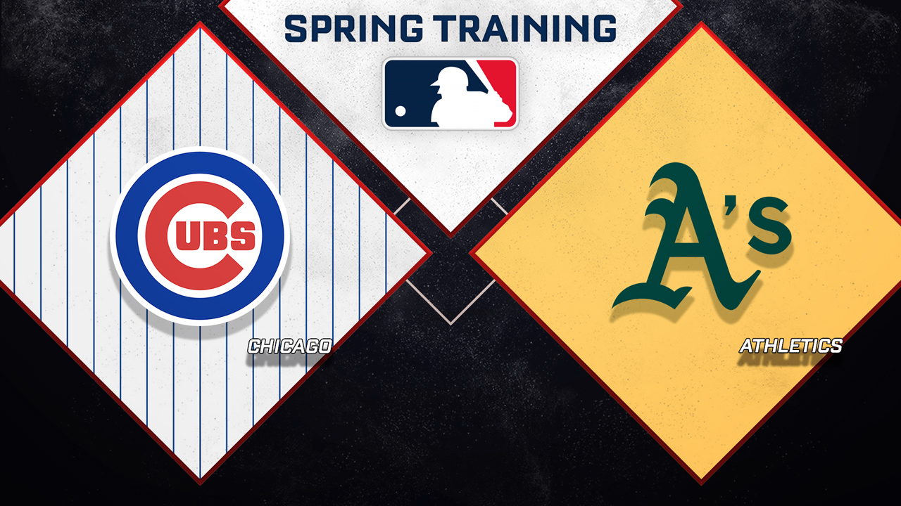 Chicago Cubs vs Athletics