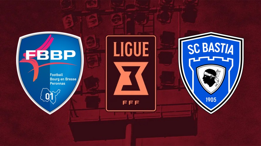 Bourg-Péronnas vs Bastia event artwork