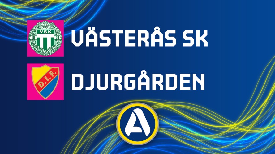 Västerås vs Djurgården event artwork